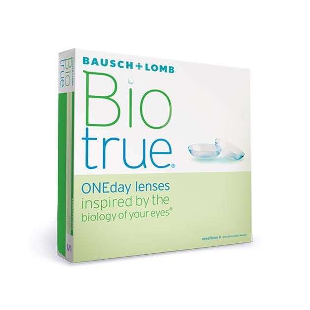 Box of 90 Bausch + Lomb Biotrue® ONEday Soft Contact Lenses