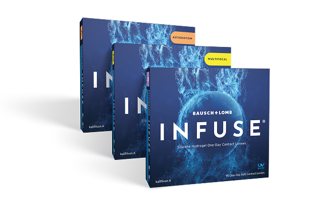 Infuse daily disposable contact lens